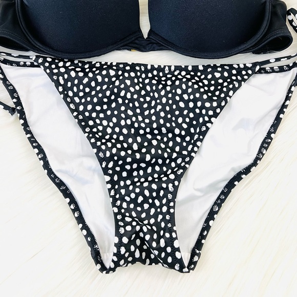 34C/Large Victoria’s Secret Push Up Top Bikini Swim Set - Picture 3 of 16